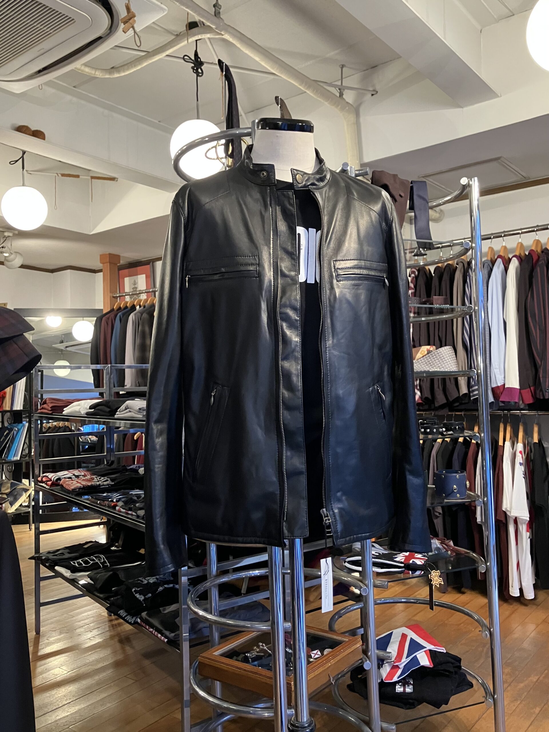 single leather jacket – REATS TAILOR ZAZOUS